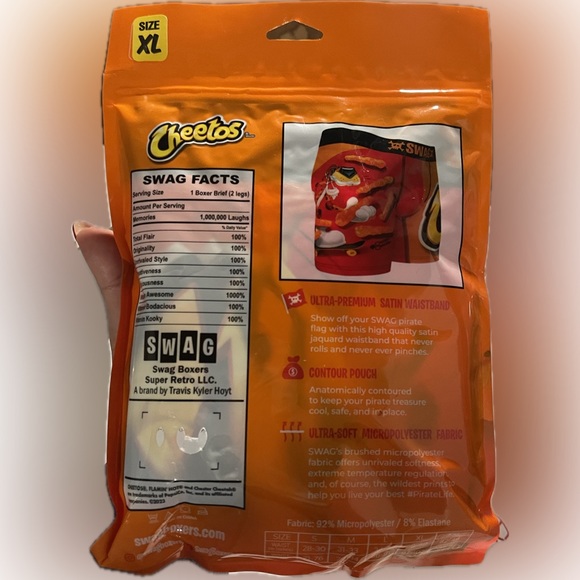 NWT SWAG Boxer Brief - Cheetos Crunchy 🧡 - Picture 7 of 7